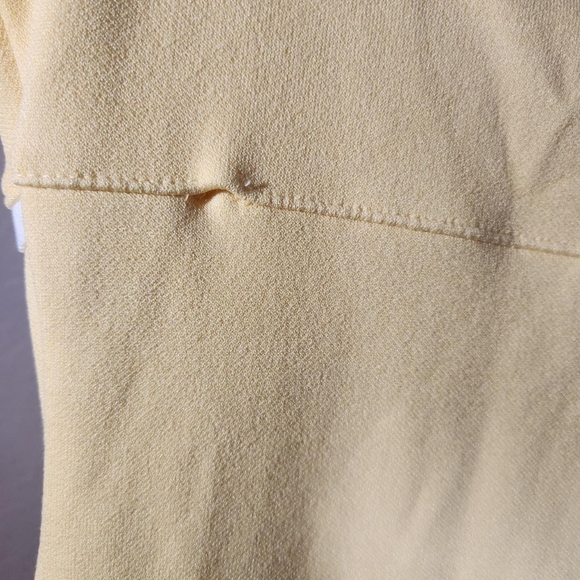 Zara Women's Yellow Dress - Picture 3 of 4